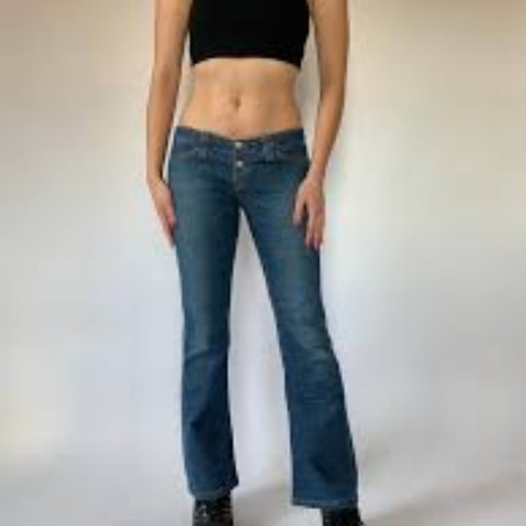 90's Levi's 520 Too Super Low Stretch - Picture 3 of 8